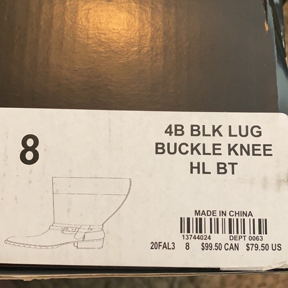 NWT TORRID WW/CALF Lug Sole Buckle Boot - Picture 11 of 11